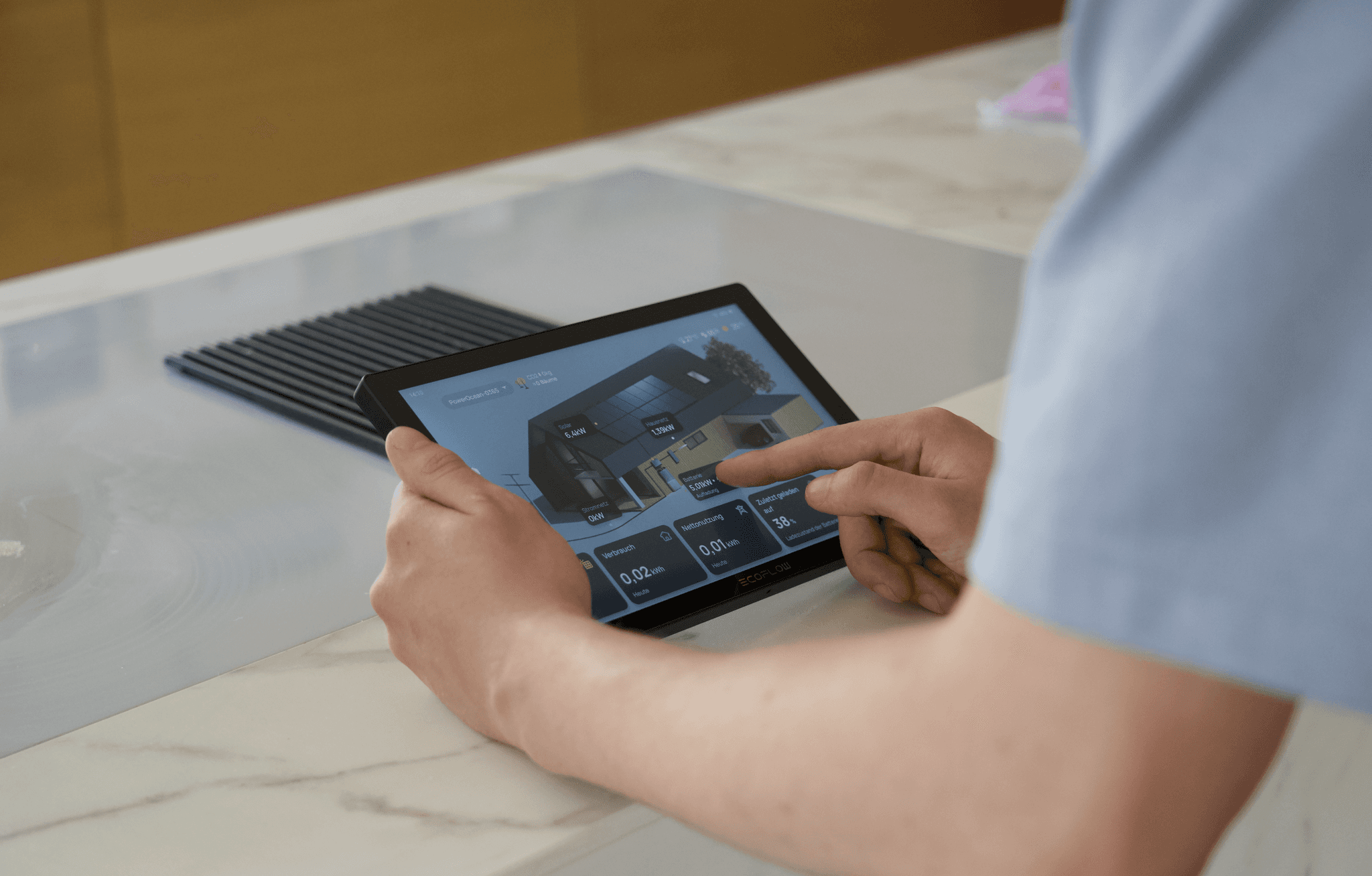 EcoFlow PowerOcean Energiemanager App Schweiz